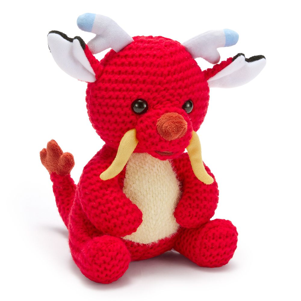 Mushu Crocheted Plush &ndash; Mulan &ndash; Disney Cozy Companions &ndash; 8'' &ndash; Exclusive