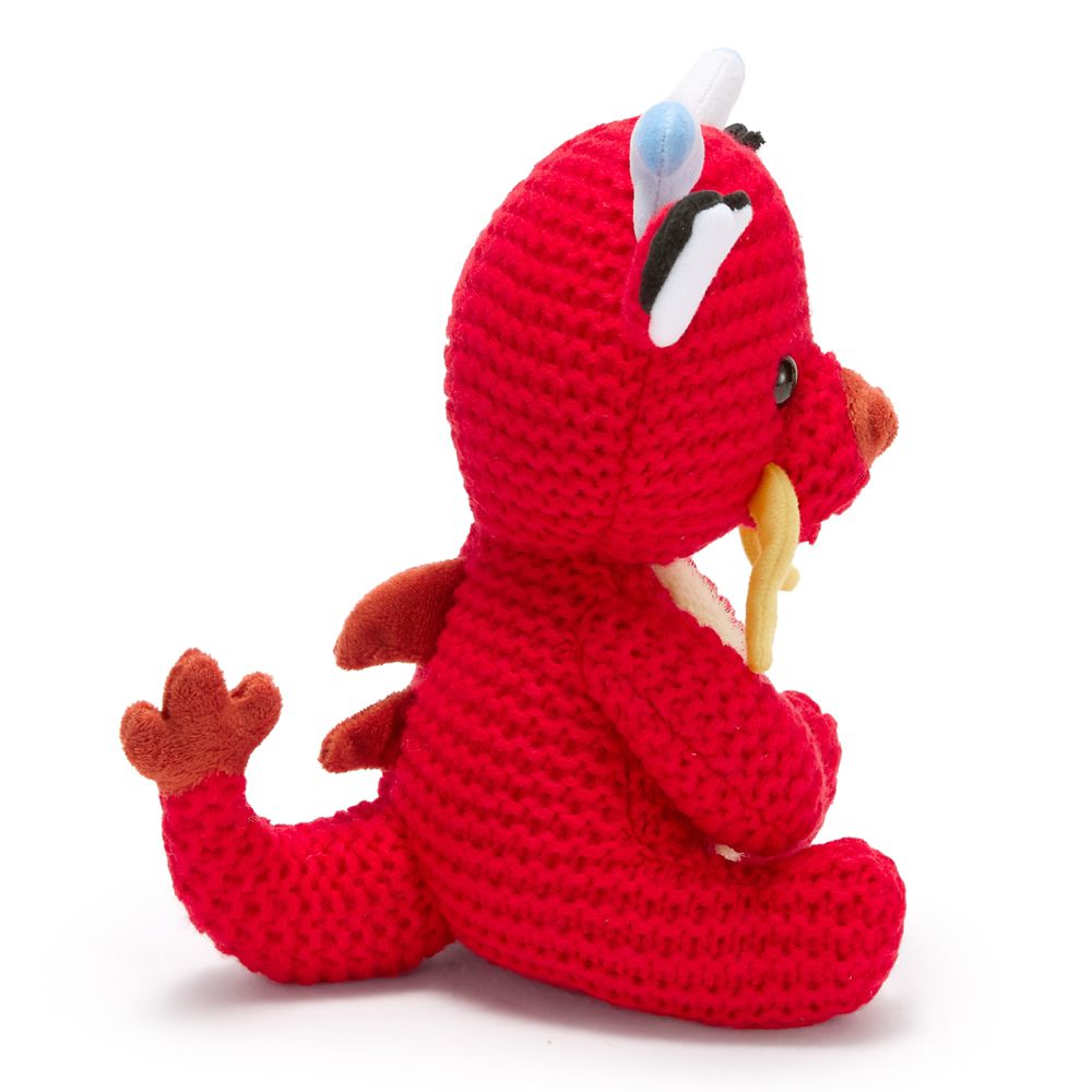 Mushu Crocheted Plush &ndash; Mulan &ndash; Disney Cozy Companions &ndash; 8'' &ndash; Exclusive