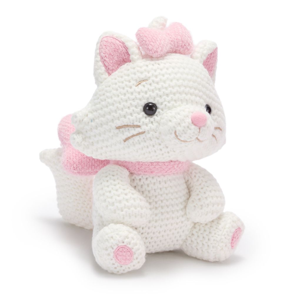 Marie Crocheted Plush &ndash; The Aristocats &ndash; Disney Cozy Companions &ndash; 8 1/2'' &ndash; Exclusive