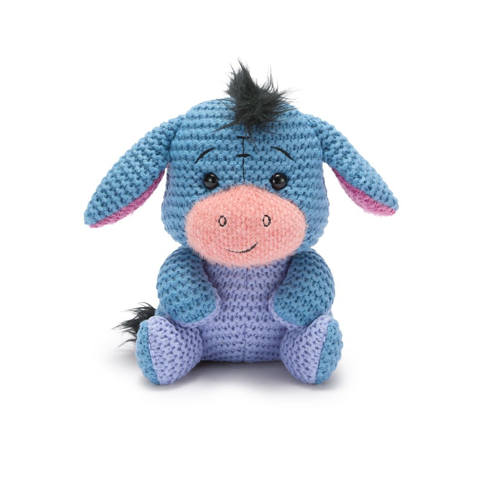 Eeyore Crocheted Plush &ndash; Winnie the Pooh &ndash; Disney Cozy Companions &ndash; 7 1/2'' &ndash; Exclusive