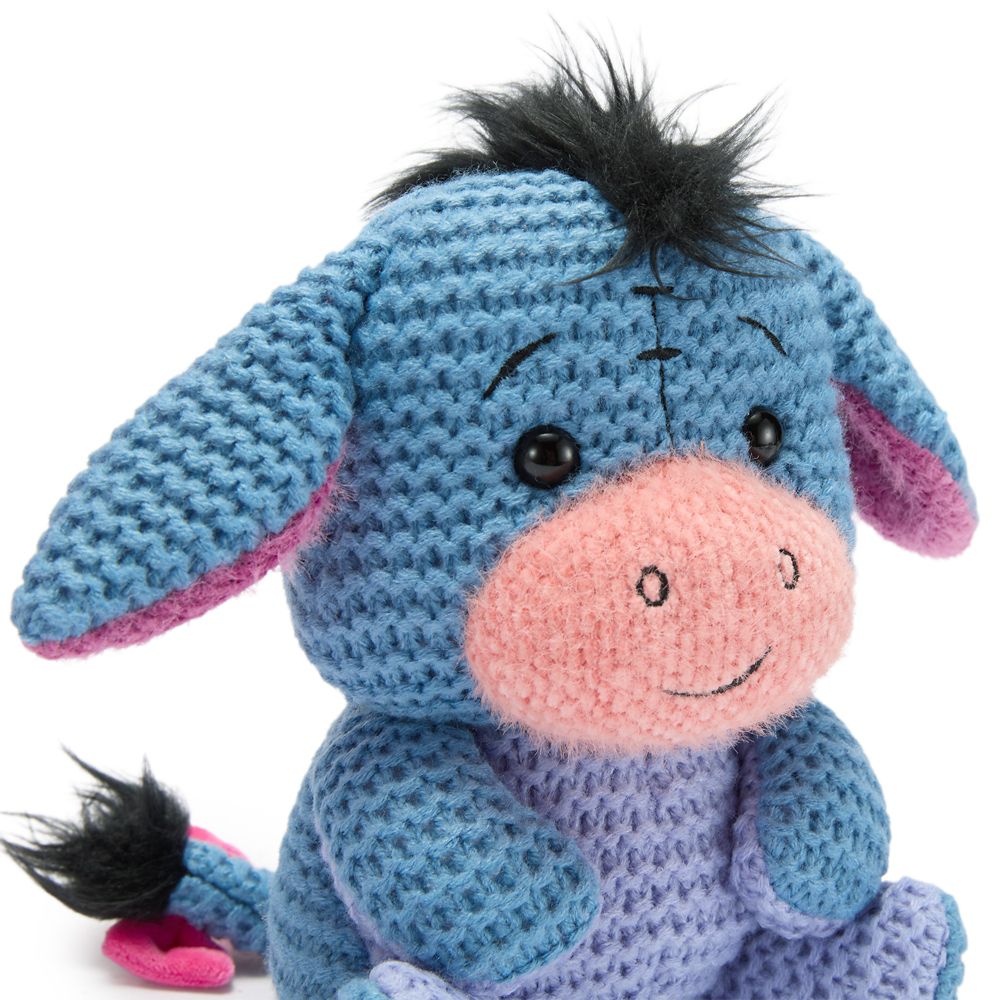 Eeyore Crocheted Plush &ndash; Winnie the Pooh &ndash; Disney Cozy Companions &ndash; 7 1/2'' &ndash; Exclusive