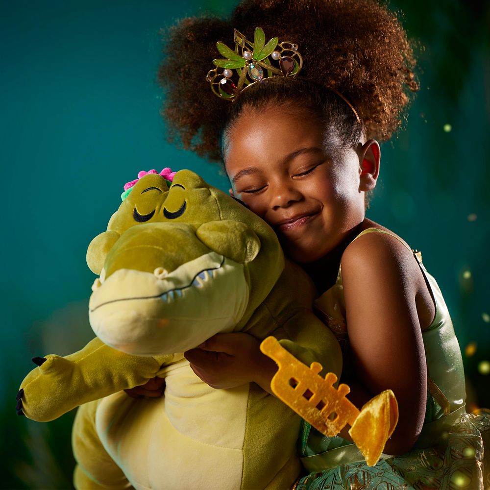 Louis Cuddleez Plush &ndash; Tiana's Bayou Adventure &ndash; Large 24''