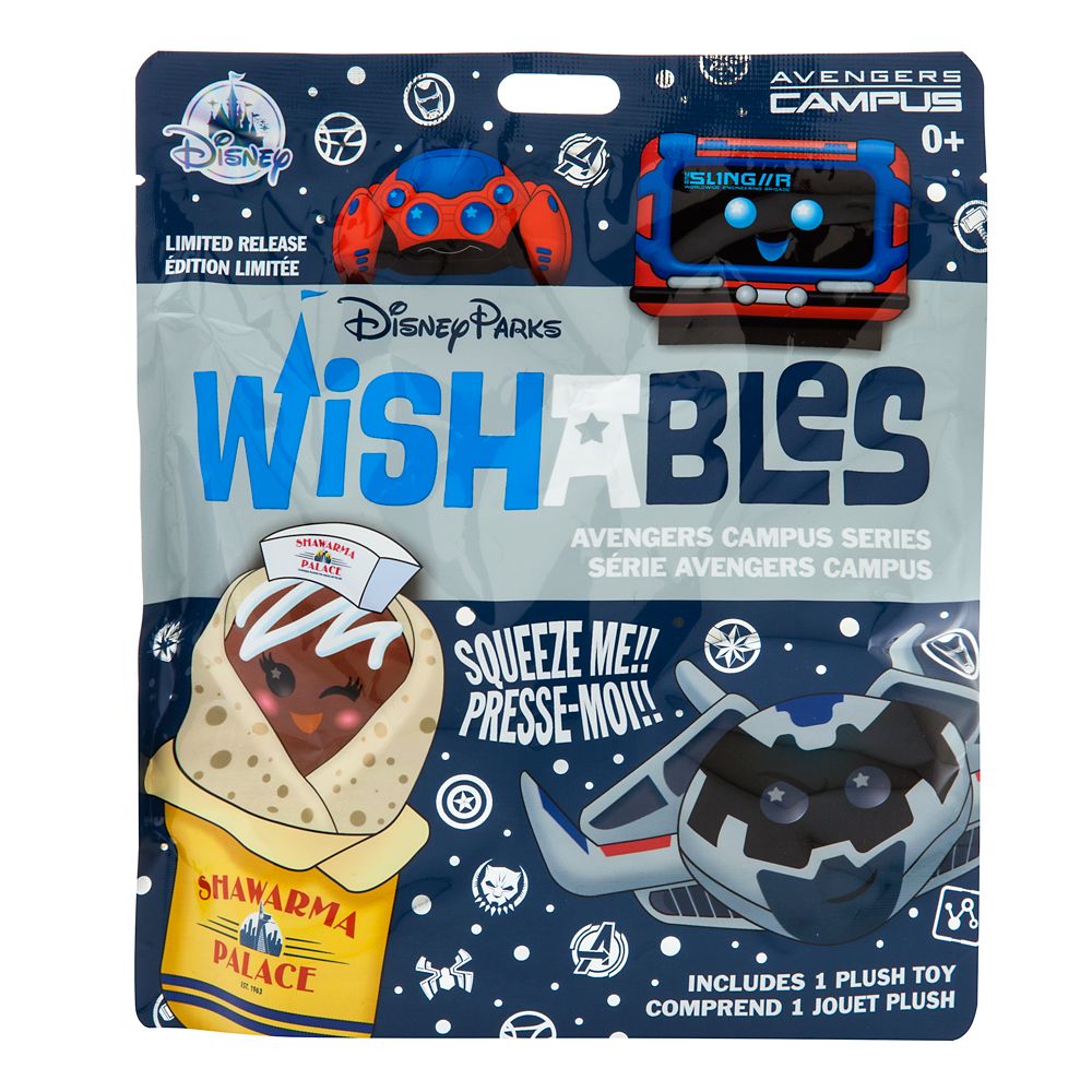 Disney Parks Wishables Mystery Plush &ndash; Avengers Campus Series &ndash; Micro &ndash; Limited Release