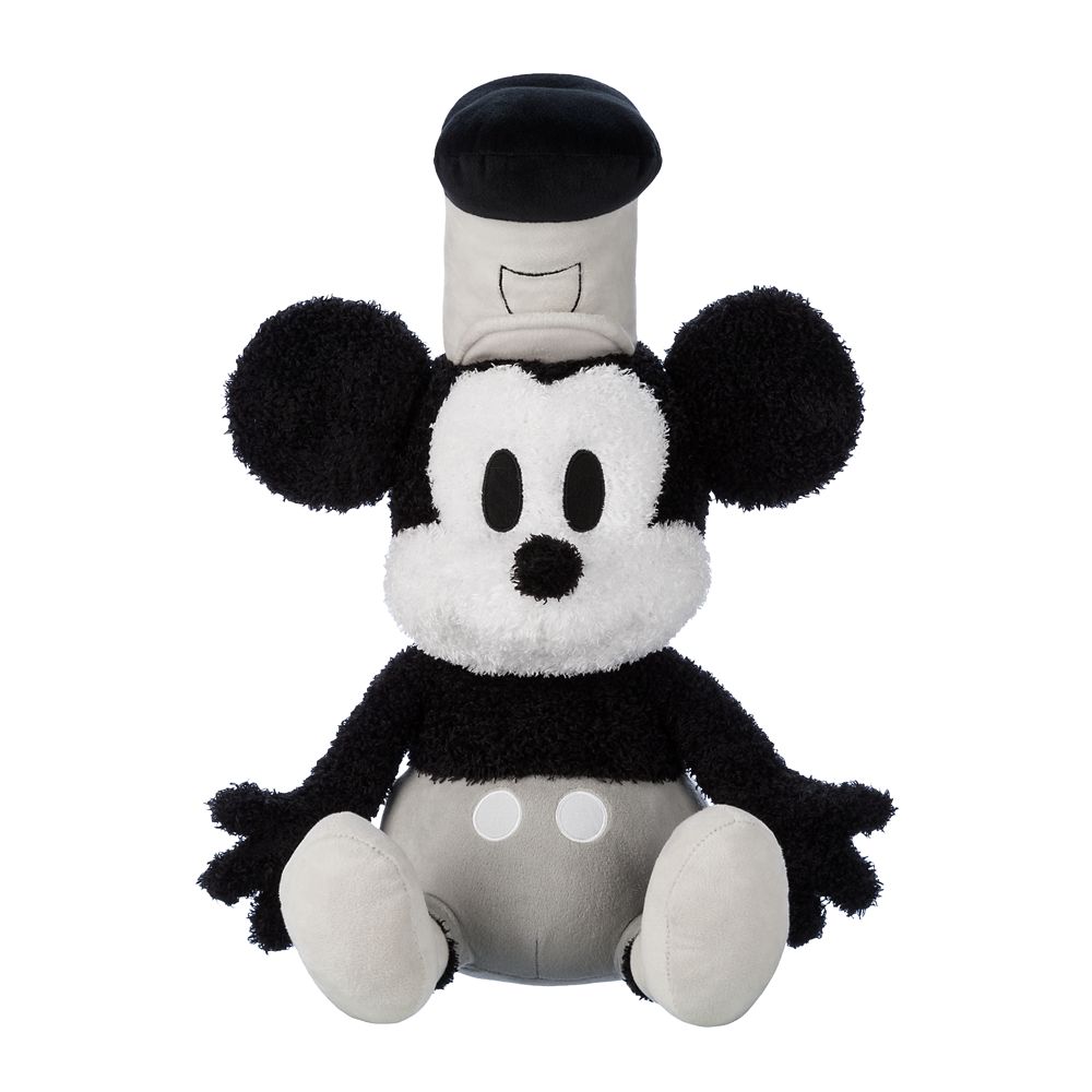 Mickey Mouse Weighted Plush  Steamboat Willie  17 3/4 Official shopDisney