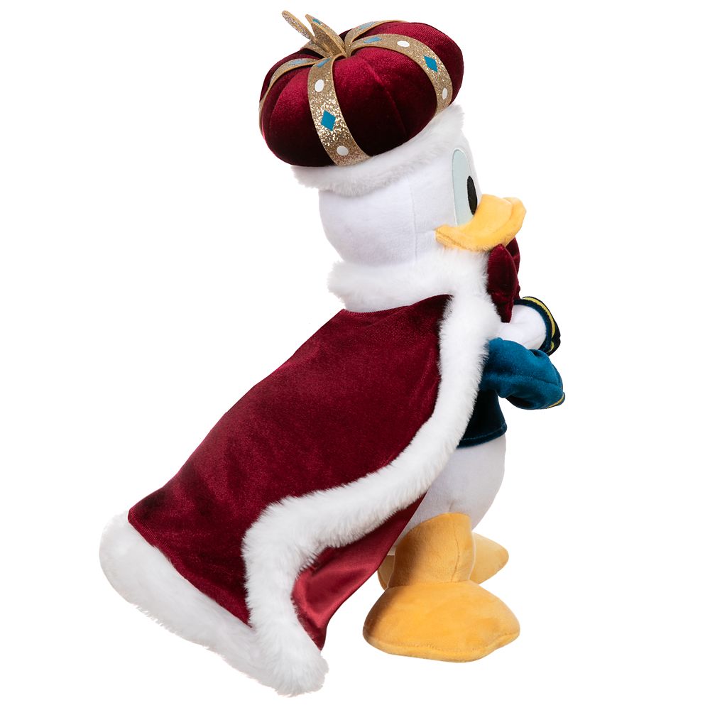 King Donald Duck Plush – 15 1/4'' – Disney Store Japan
