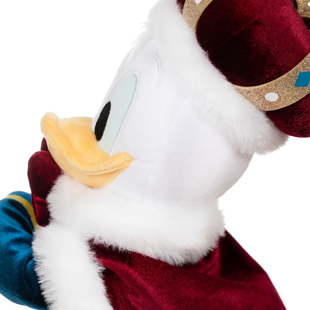 King Donald Duck Plush – 15 1/4'' – Disney Store Japan