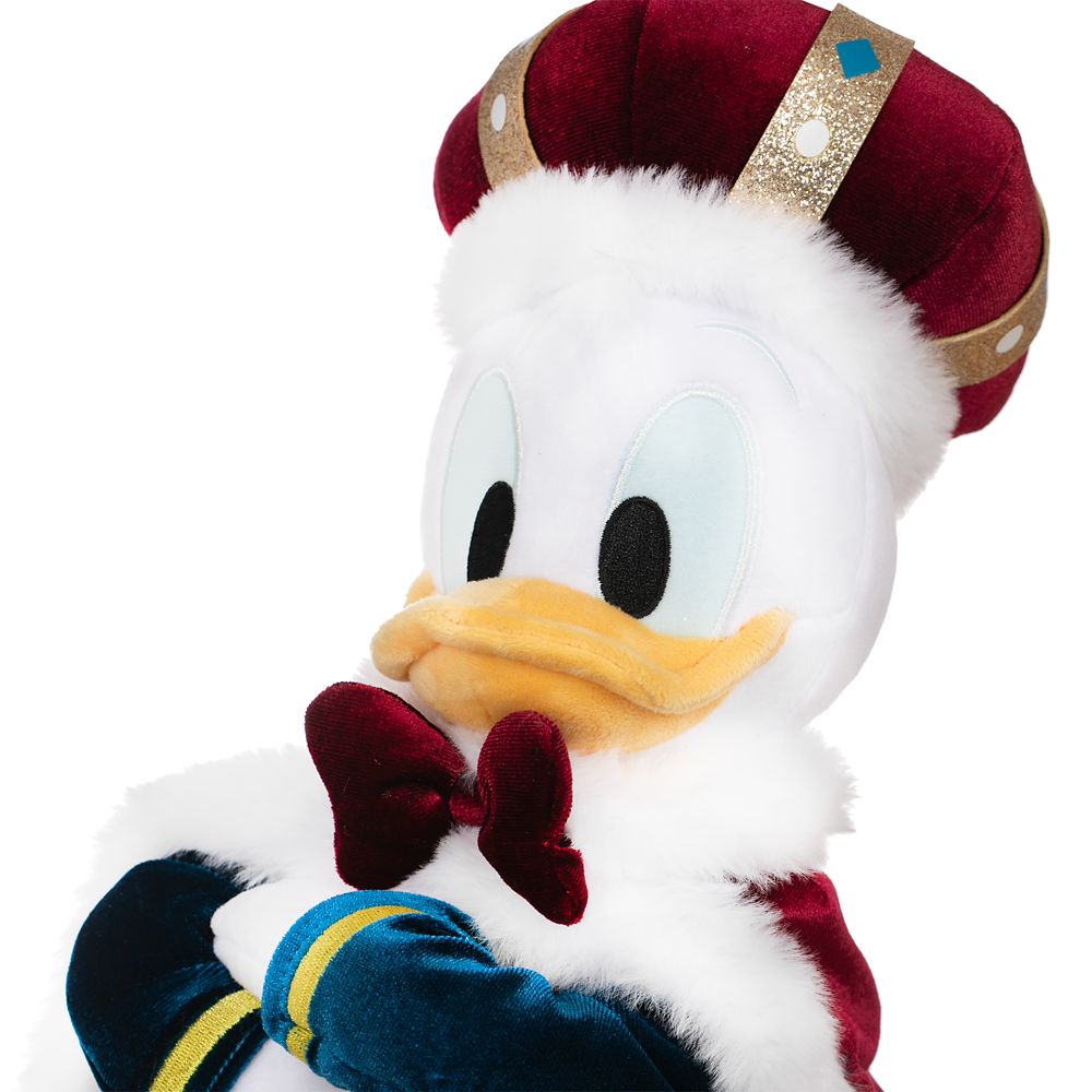 King Donald Duck Plush – 15 1/4'' – Disney Store Japan