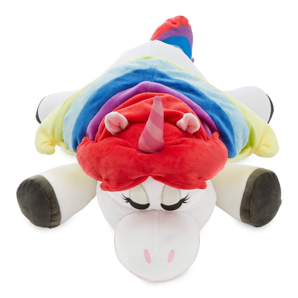 Rainbow Unicorn Cuddleez Plush &ndash; Inside Out &ndash; Large 25''