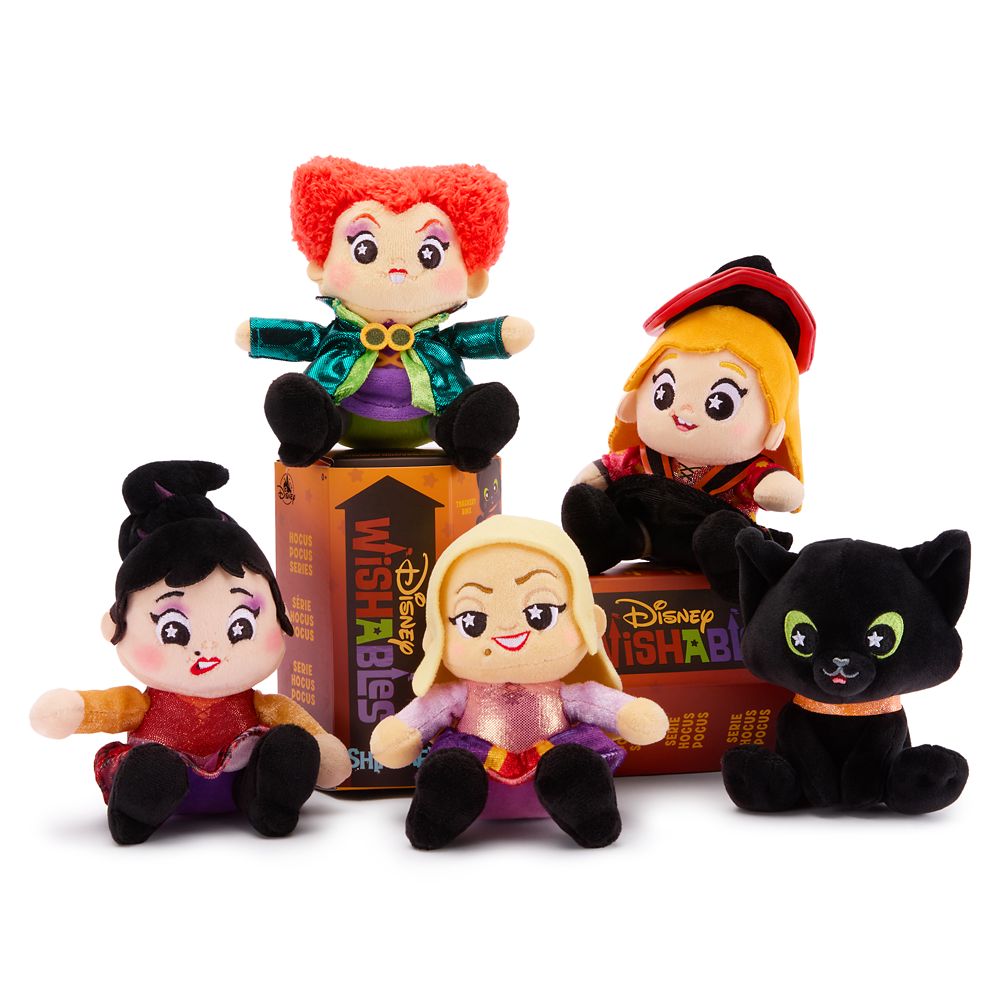 Disney Wishables Shimmer Mystery Plush Hocus Pocus Micro