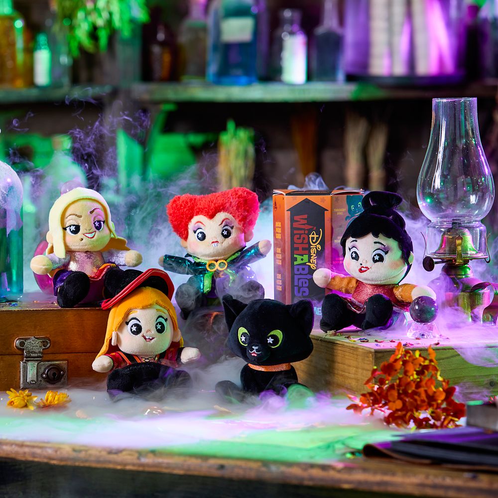 Disney Wishables Shimmer Mystery Plush - Hocus Pocus - Micro
