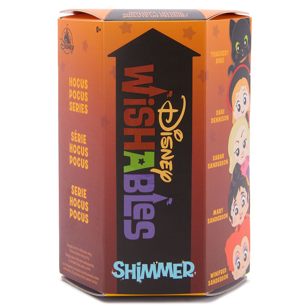 Disney Wishables Shimmer Mystery Plush - Hocus Pocus - Micro