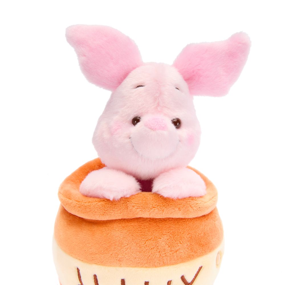 Piglet ''Hunny'' Jar Plush &ndash; Winnie the Pooh &ndash; 7'' &ndash; Disney Store Japan