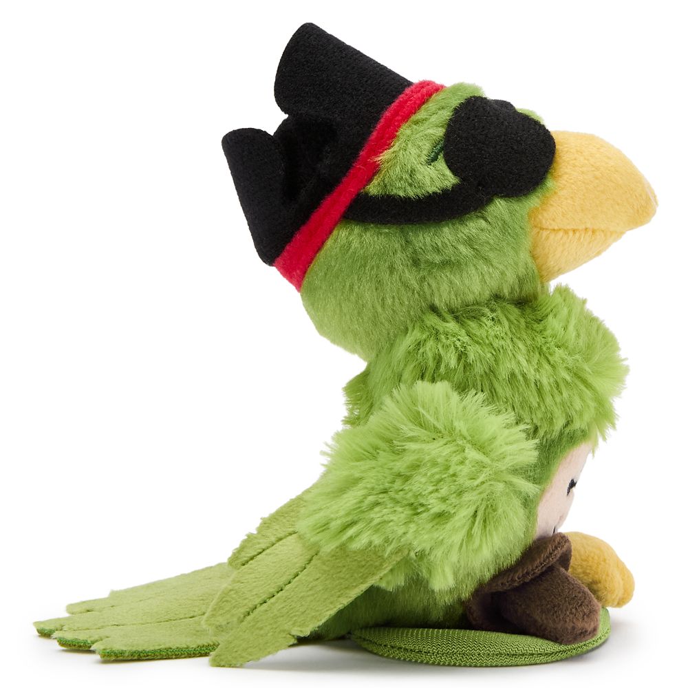 Pirate Parrot Magnetic Shoulder Plush - Pirates of the Caribbean - 5 1/2''