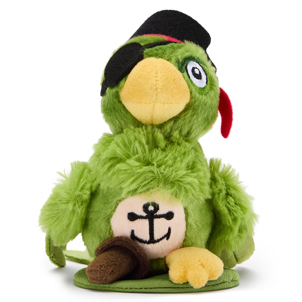 Pirate Parrot Magnetic Shoulder Plush - Pirates of the Caribbean - 5 1/2''