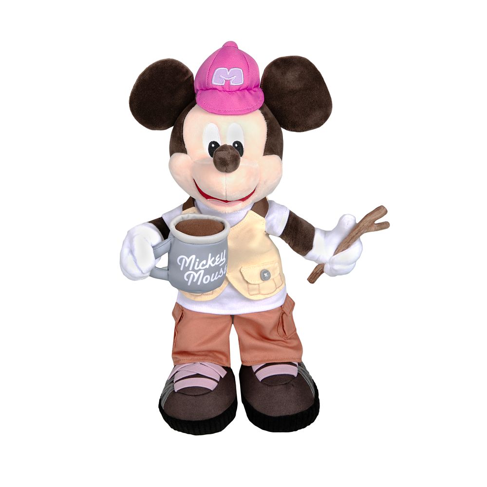 Mickey Mouse Camping Plush  Disney Store China    Small 15