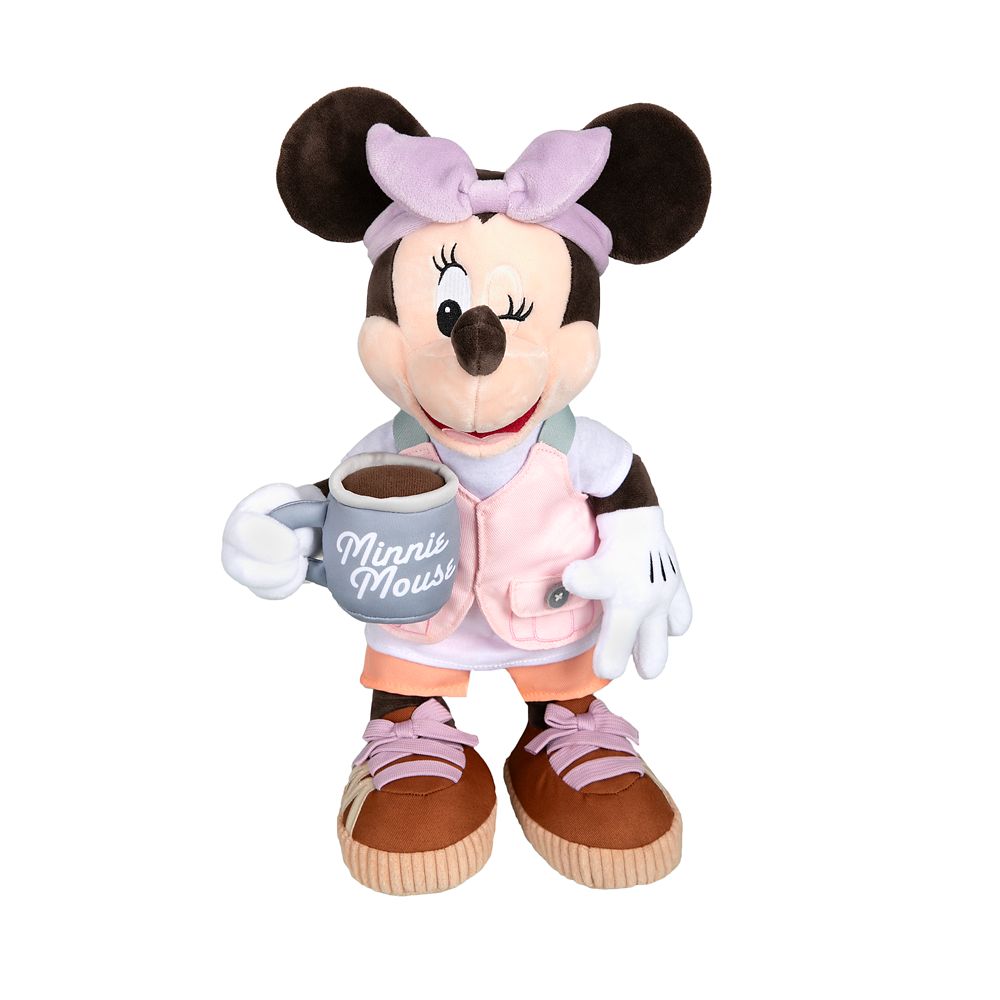 Minnie Mouse Camping Plush Disney Store China Small 15''