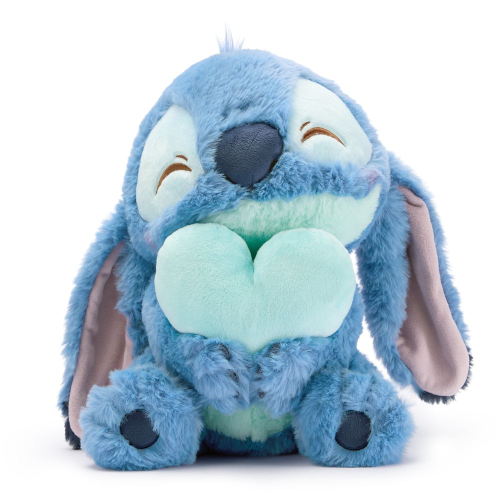 Stitch with Heart Plush &ndash; Lilo & Stitch &ndash; 12 1/4'' &ndash; Disney Store Japan