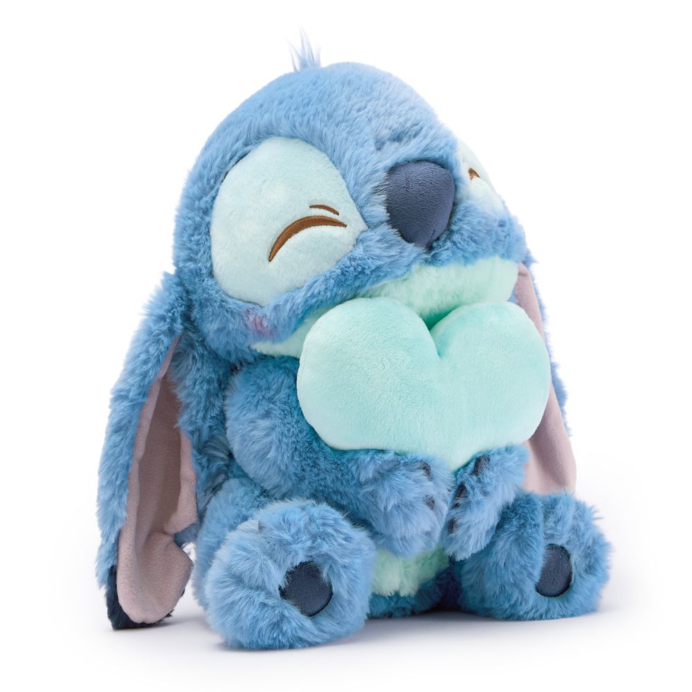 Stitch with Heart Plush &ndash; Lilo & Stitch &ndash; 12 1/4'' &ndash; Disney Store Japan