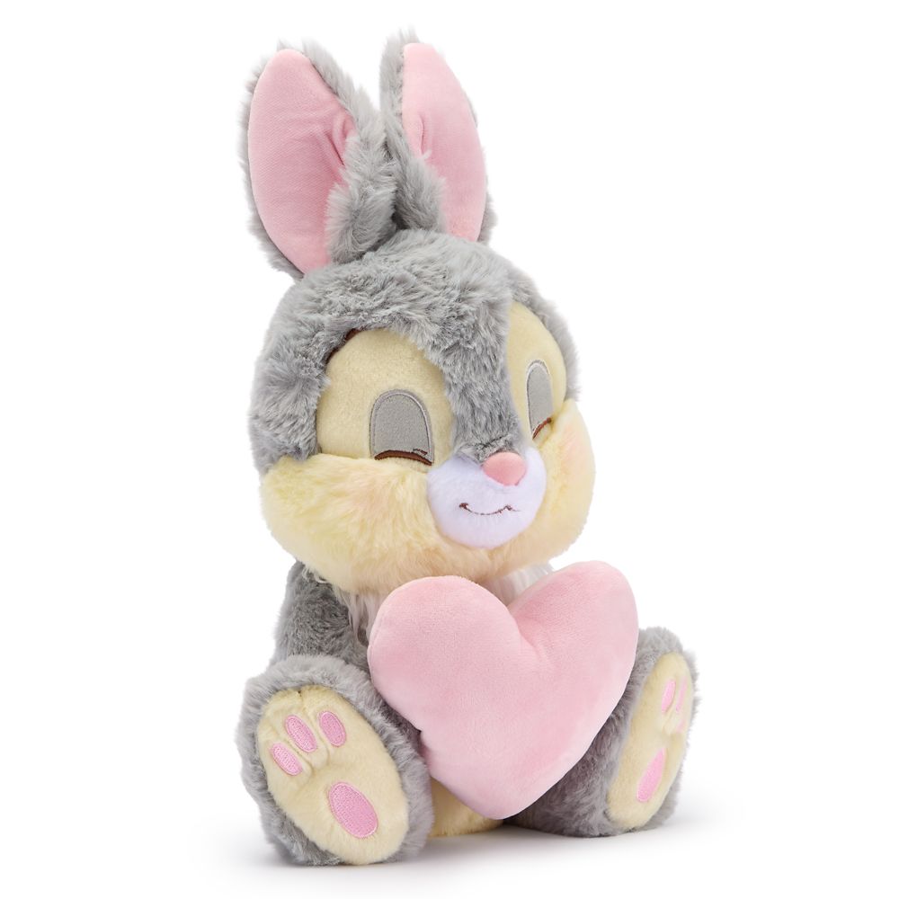 Thumper with Heart Plush &ndash; Bambi &ndash; 13 1/2'' &ndash; Disney Store Japan