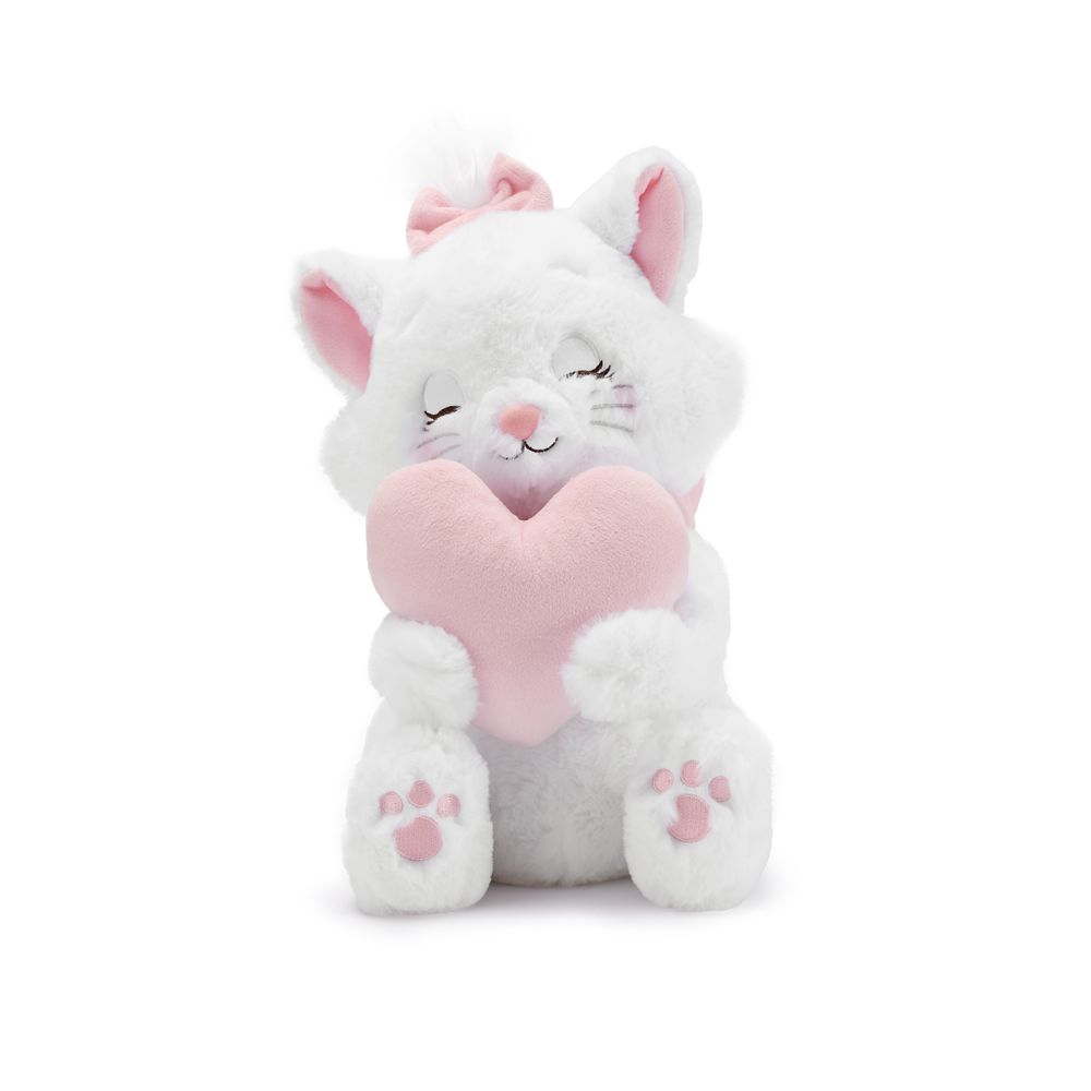 Marie with Heart Plush The Aristocats 13 3/4 Disney Store Japan