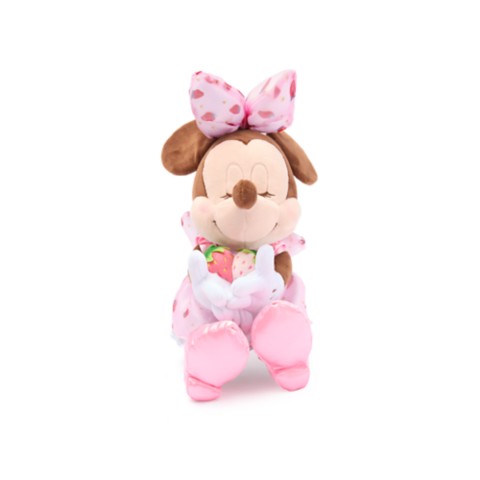 Мягкие игрушки Disney Minnie Mouse Strawberry Plush – 10'' – Disney Store Japan