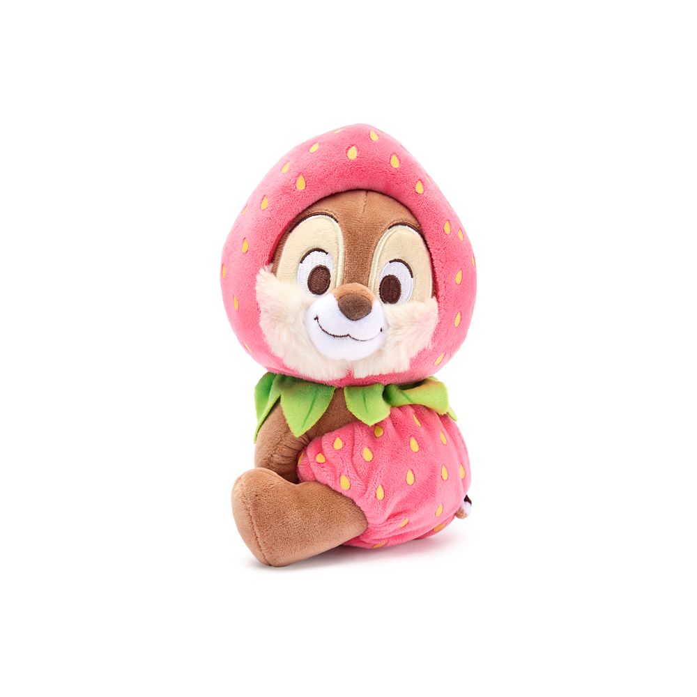 Chip Strawberry Plush  7  Disney Store Japan