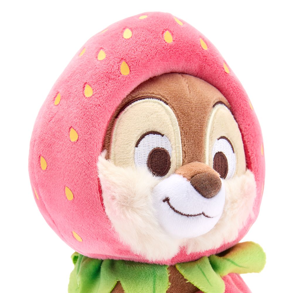 Chip Strawberry Plush &ndash; 7'' &ndash; Disney Store Japan