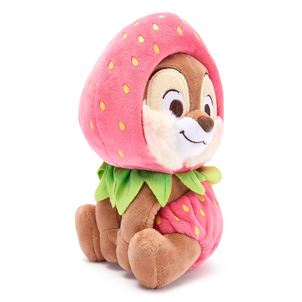 Chip Strawberry Plush &ndash; 7'' &ndash; Disney Store Japan