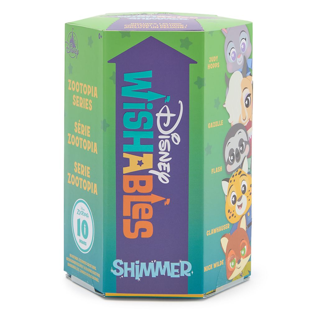Disney Wishables Shimmer Mysery Plush &ndash; Zootopia &ndash; Micro