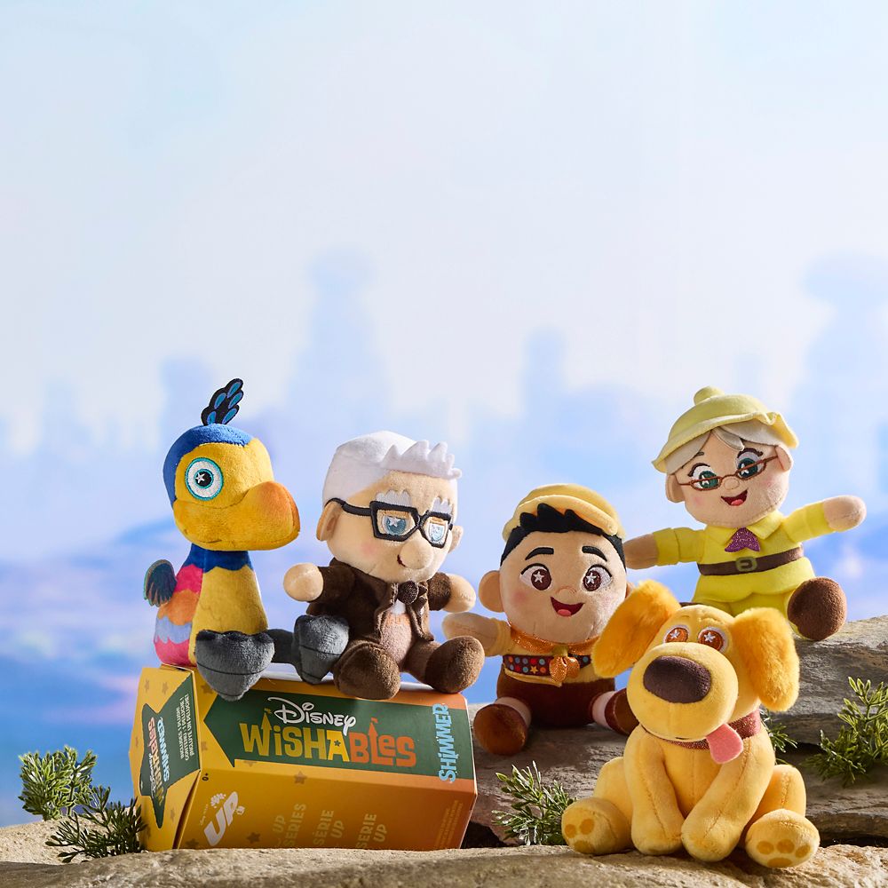 Disney Wishables Shimmer Mystery Plush &ndash; Up &ndash; Micro