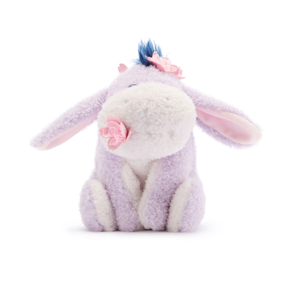Eeyore Sakura Plush &ndash; Winnie the Pooh &ndash; 7'' &ndash; Disney Store Japan