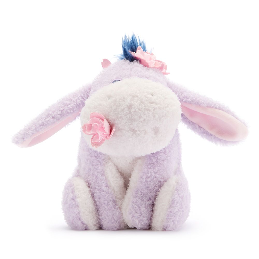 Eeyore Sakura Plush &ndash; Winnie the Pooh &ndash; 7'' &ndash; Disney Store Japan