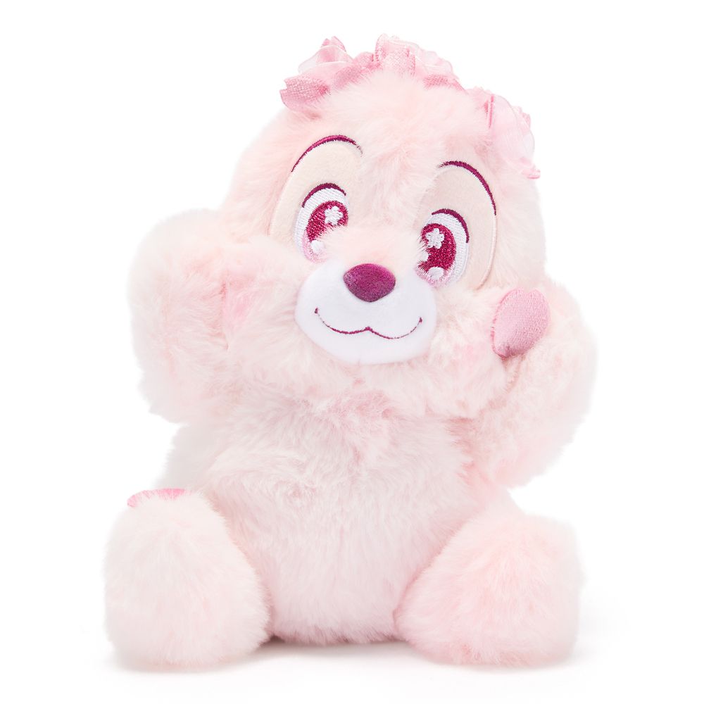 Chip Sakura Plush &ndash; 7 1/4'' &ndash; Disney Store Japan