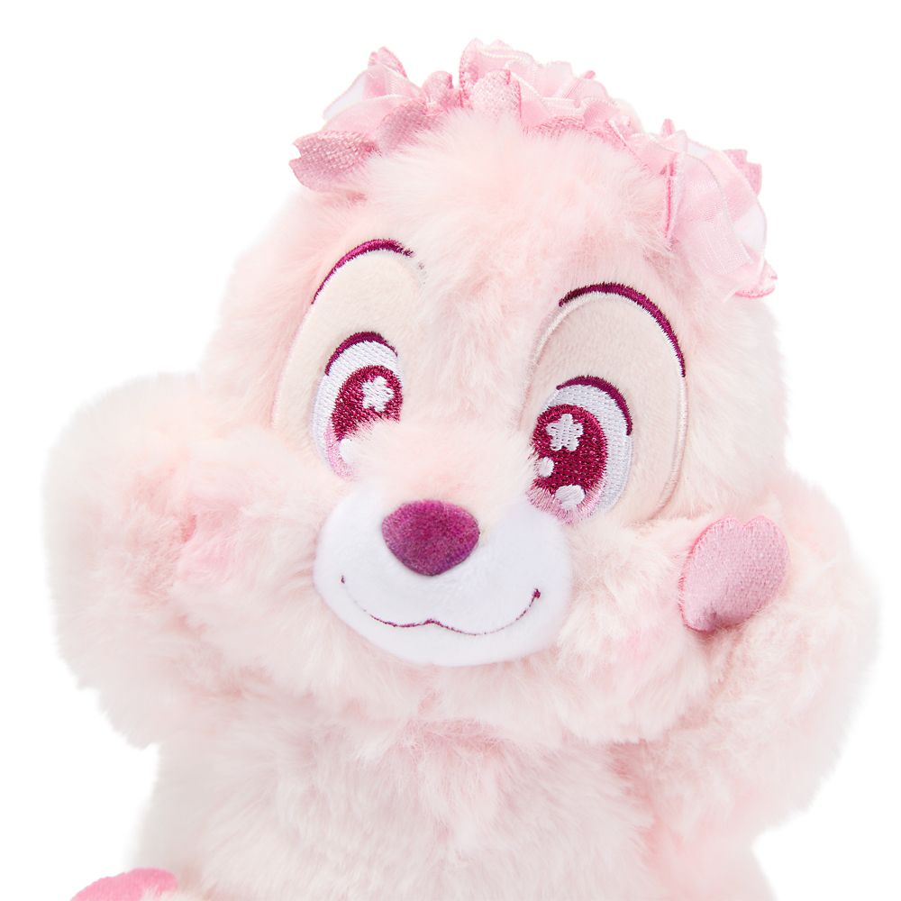 Chip Sakura Plush &ndash; 7 1/4'' &ndash; Disney Store Japan