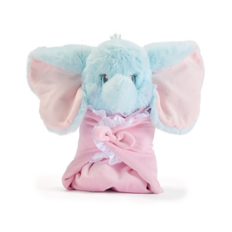 Мягкие игрушки Disney Babies Dumbo Plush with Swaddle – Disney Store Japan – 9 1/2''