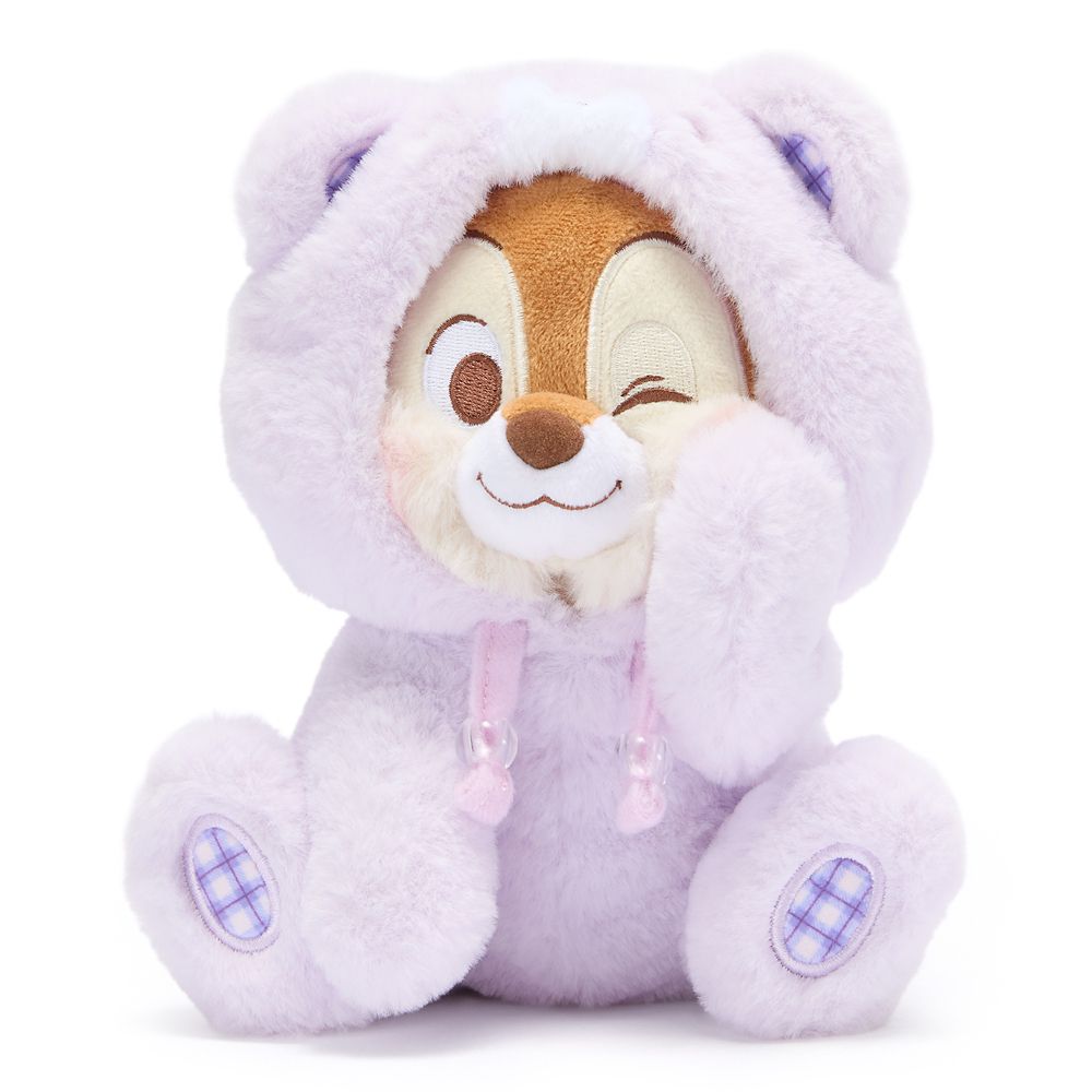 Chip in Bear Suit Plush - 8'' - Disney Store Japan