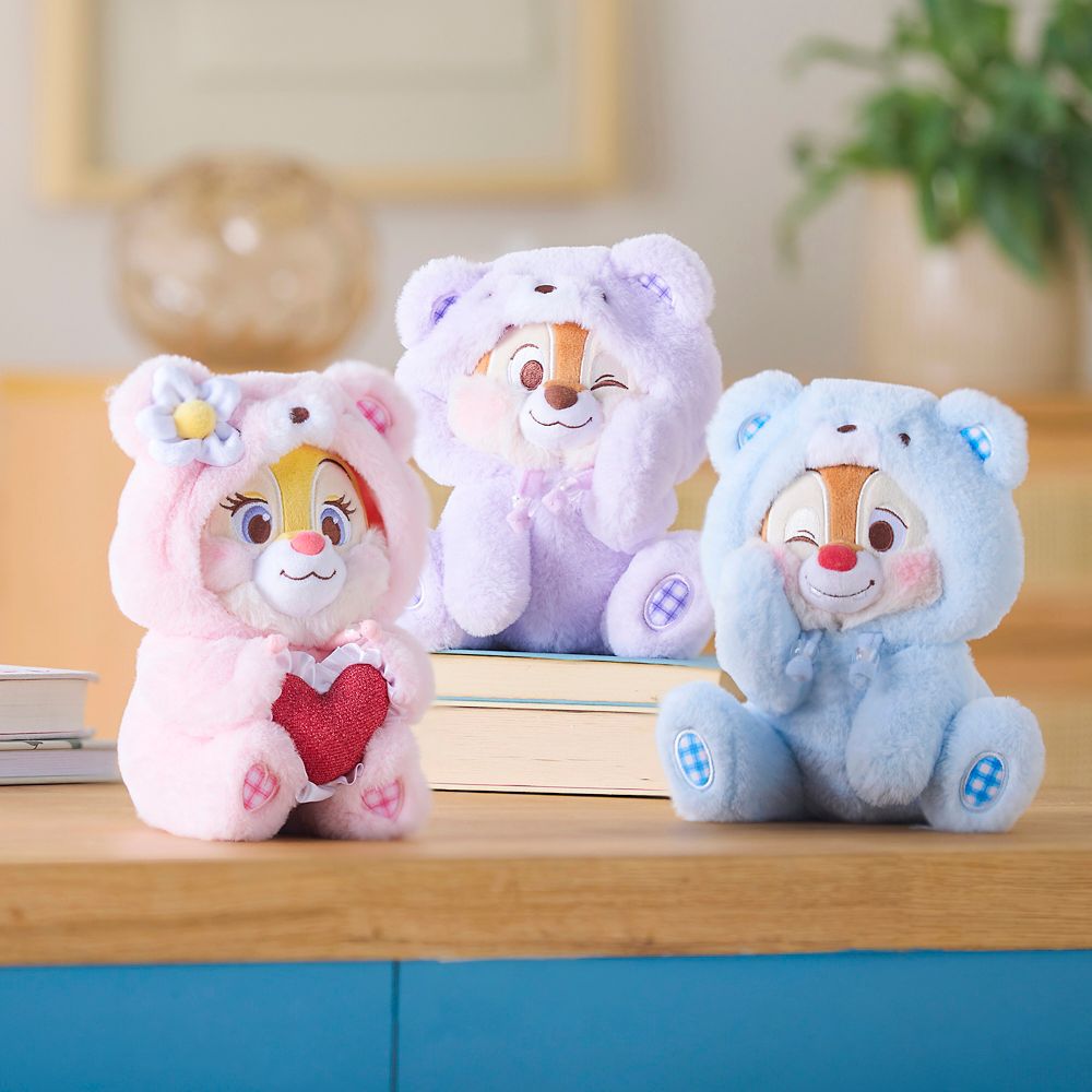 Dale in Bear Suit Plush - 8'' - Disney Store Japan