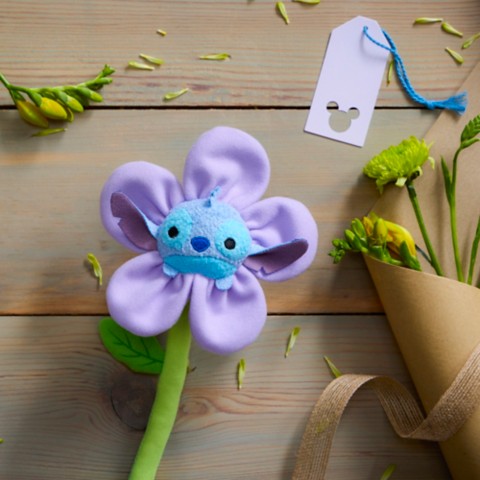Мягкие игрушки Disney Stitch Plush Flower – Lilo & Stitch – Blooms by Disney – 14''