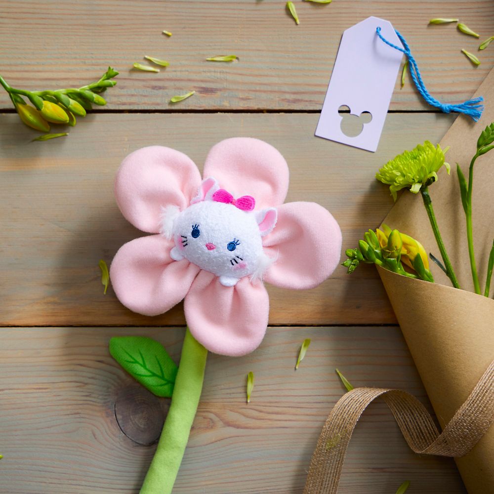 Marie Plush Flower &ndash; The Aristocats &ndash; Blooms by Disney &ndash; 14''
