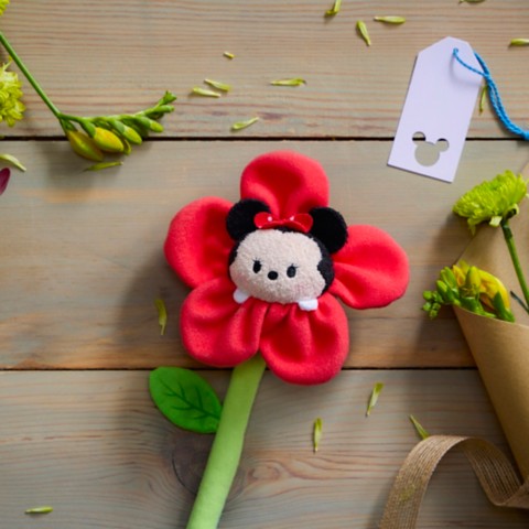 Мягкие игрушки Disney Minnie Mouse Plush Flower – Blooms by Disney – 14''