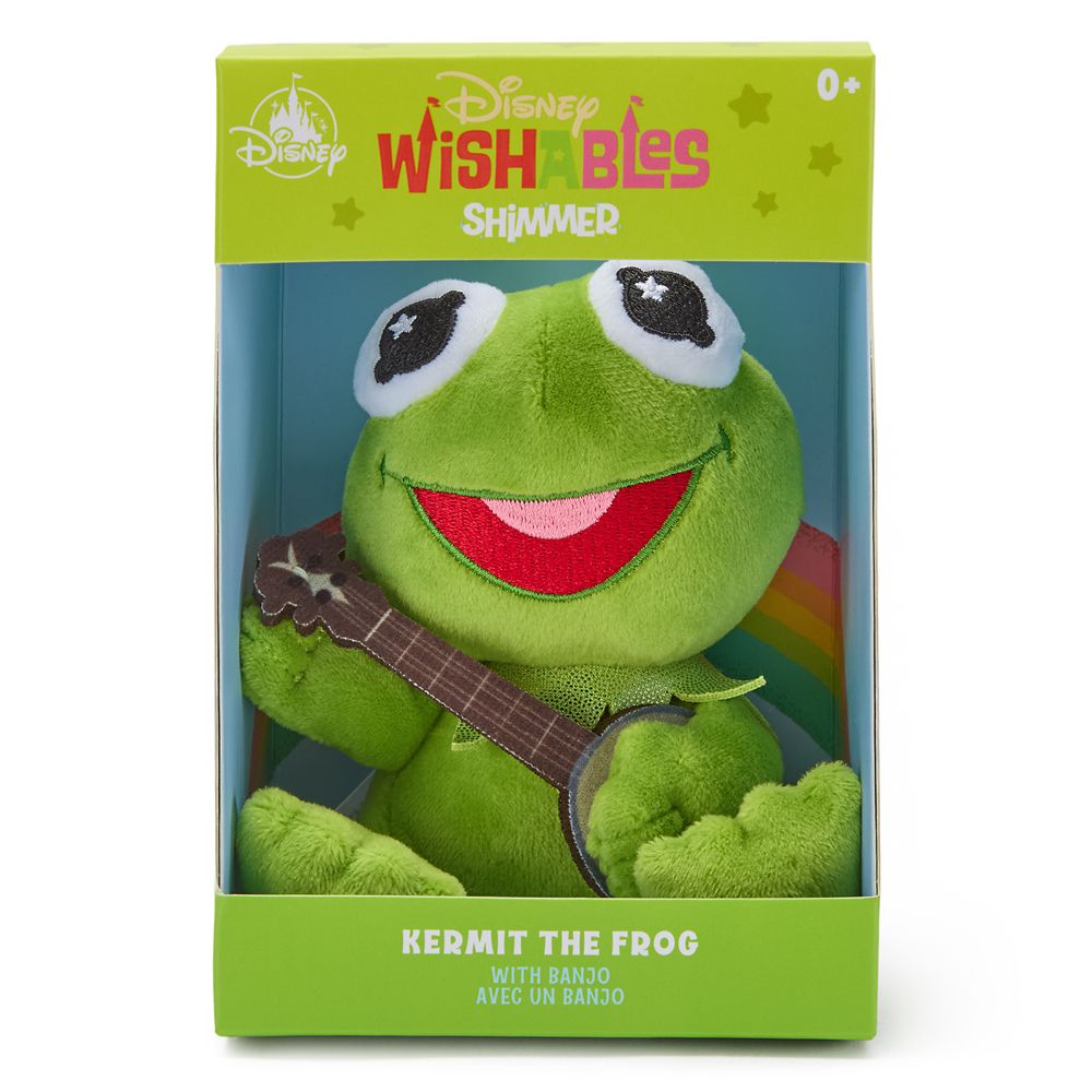 Disney Wishables Shimmer Kermit &ndash; The Muppets &ndash; 4'' &ndash; Limited Edition