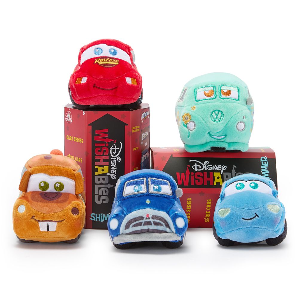 Disney Wishables Shimmer Mystery Plush &ndash; Cars &ndash; Micro
