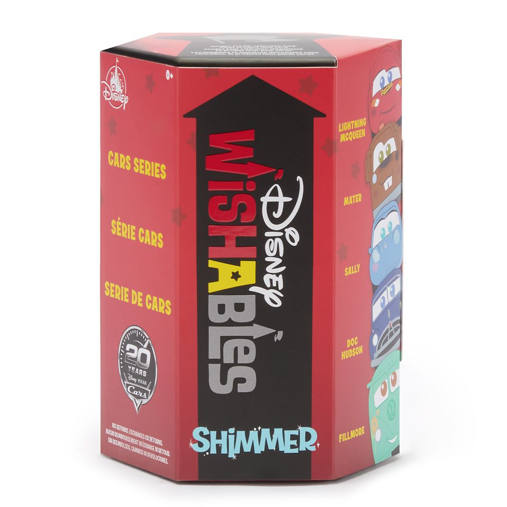 Disney Wishables Shimmer Mystery Plush &ndash; Cars &ndash; Micro