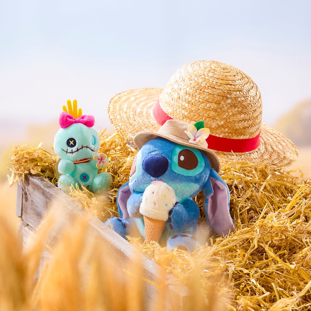 Scrump Summertime Plush &ndash; Lilo & Stitch &ndash; 5 1/2'' &ndash; Disney Store Japan