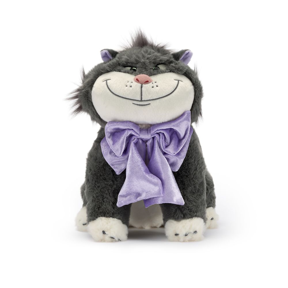 Lucifer Plush with Bow &ndash; Cinderella &ndash; 12 1/4'' &ndash; Disney Store Japan