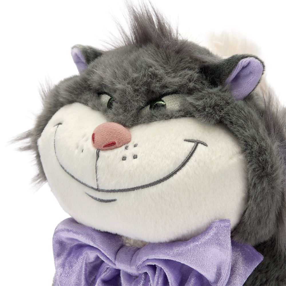 Lucifer Plush with Bow &ndash; Cinderella &ndash; 12 1/4'' &ndash; Disney Store Japan