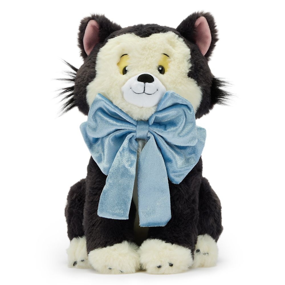 Figaro Plush with Bow &ndash; Pinocchio &ndash; 12 1/2'' &ndash; Disney Store Japan