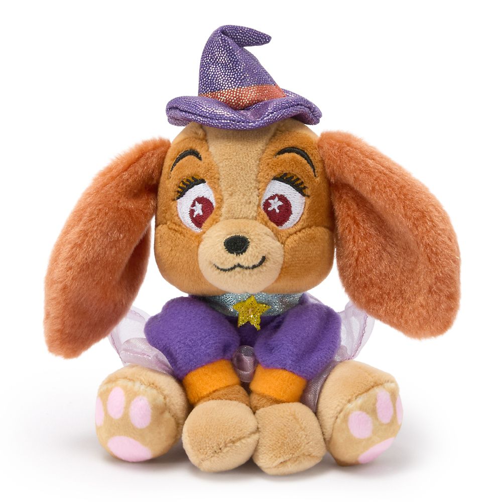 Disney Wishables Shimmer Mystery Plush &ndash; Disney Cats and Dogs Halloween Series &ndash; 4'' &ndash; Limited Release