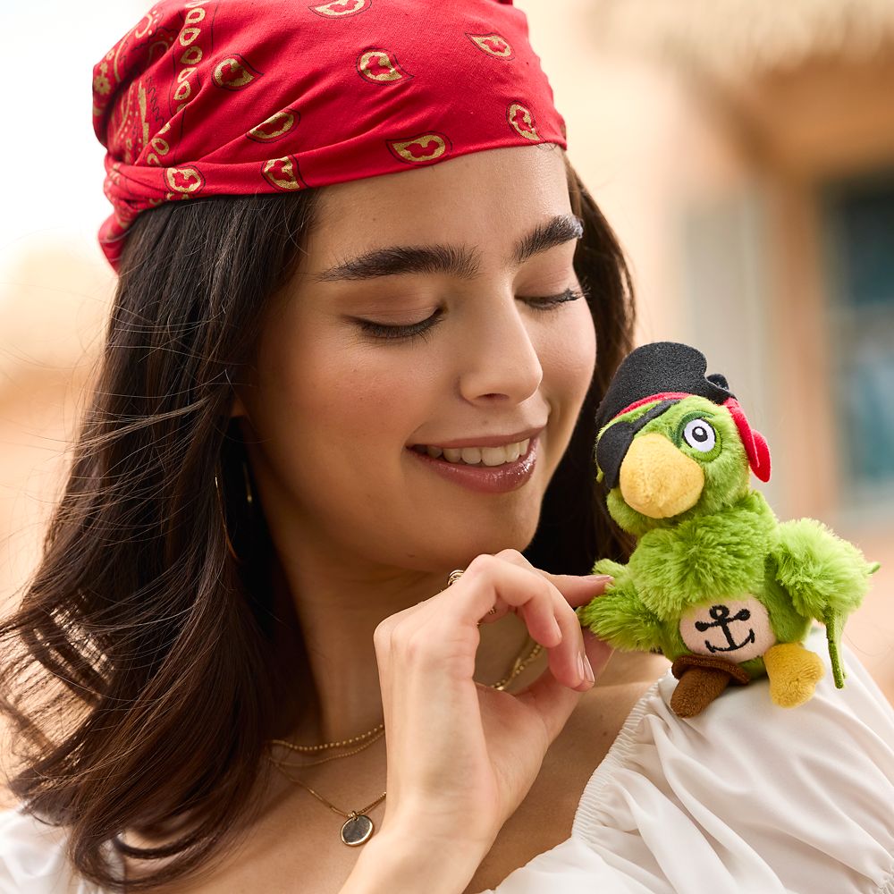 Pirate Parrot Magnetic Shoulder Plush &ndash;&nbsp;Pirates of the Caribbean &ndash; 5 1/2''