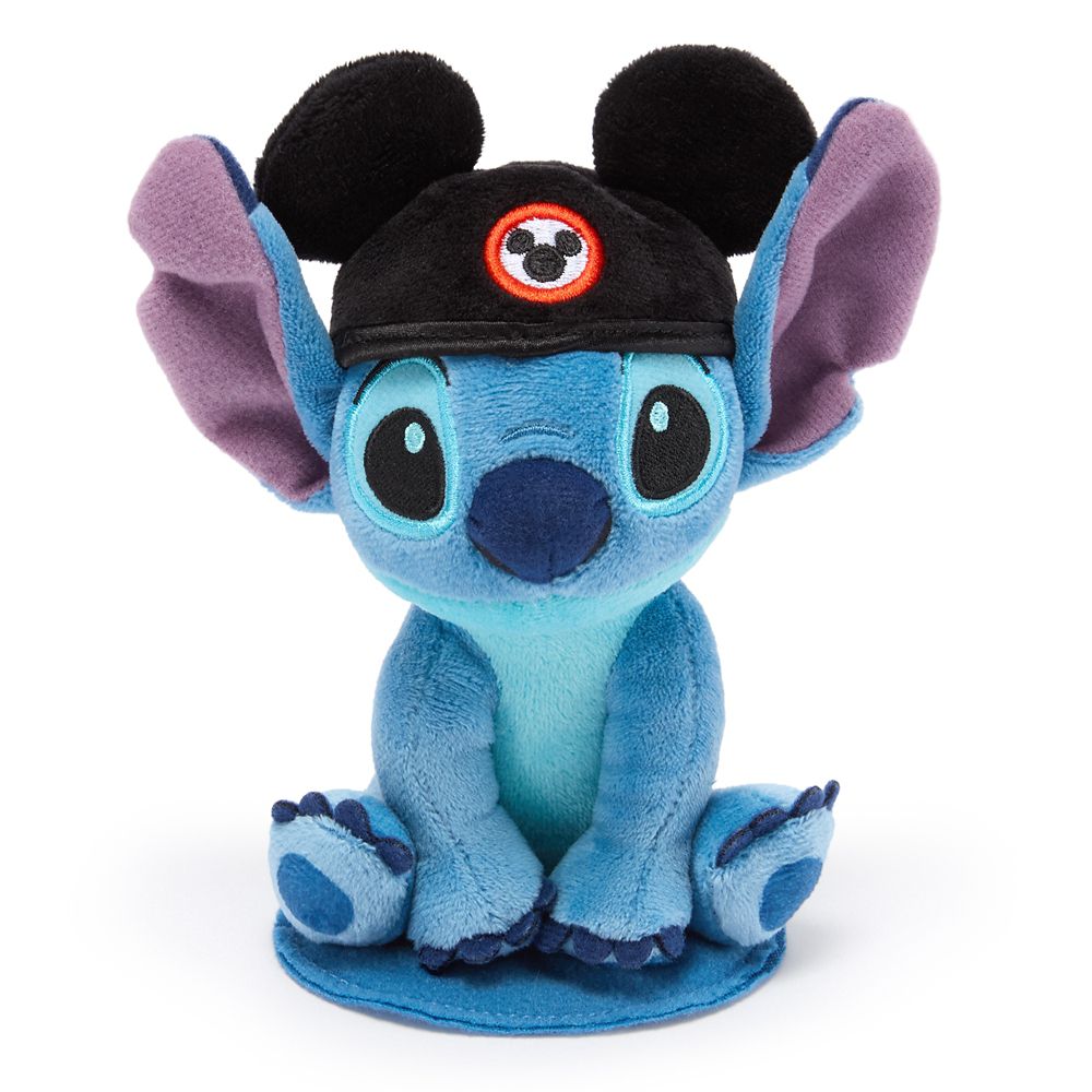 Stitch Mouseketeer Ear Hat Shoulder Plush &ndash; 6 1/2''